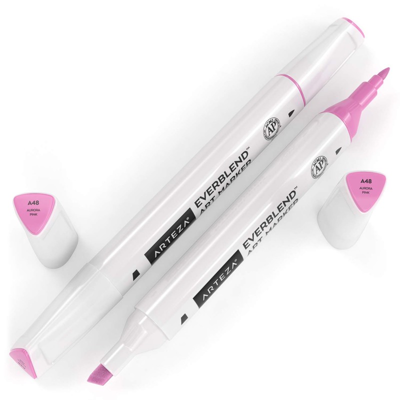 ARTEZA ARTZ-8826 Artists-Markers, Aurora Pink A48 (Set of 4) 4