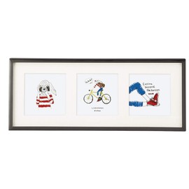 LADONNA MA73-30 Black Metal Square Frame 083695 Small