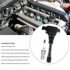 Set of 6 Ignition Coil Pack and Spark Plugs for