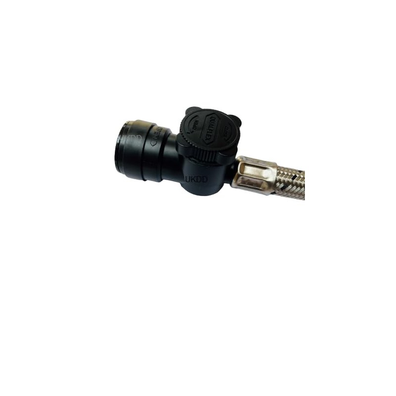 Flexible Tap Hose Connector Pack of 2 - Compression or