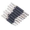 8Pcs Self Centering Hinge Drill Bit Black Hex Shank Hinge
