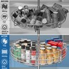 JOWBOOW Lazy Susan Organizer Bins for 32"-33" Diameter Corner Cabinet