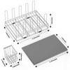 chilinii Baby Bottle Drying Rack Organizer Stainless Steel Large Countertop