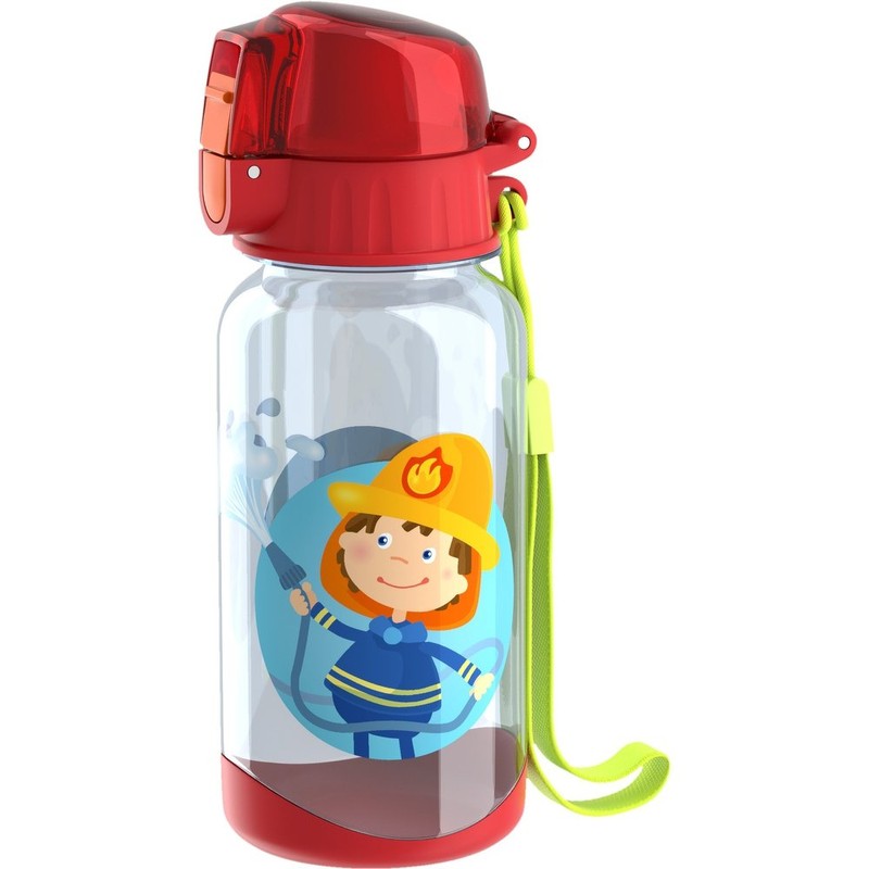HABA Lunch Box and Water Bottle Fire Brigade Engine Gift