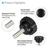 CoCud Knurled Thumb Screws, M5 Thread 15mm Thread Length 21mm