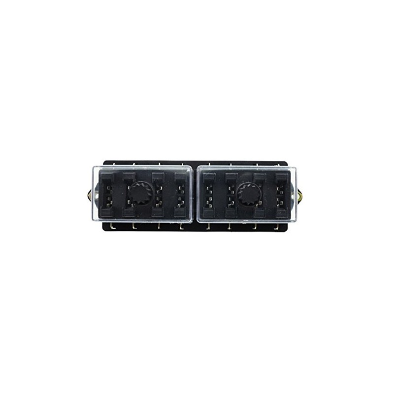 8 Way ATO/ATC FUSE HOLDER WITH DOUBLE LID