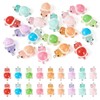 Spritewelry 18Pcs Glow in the Dark Turtles Charms Luminous Resin