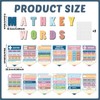 CHUNNIN 24Pcs Boho Math Posters Math Keywords Classroom Decorations Maths