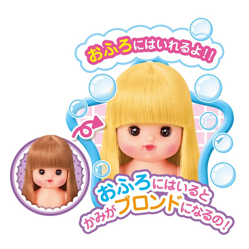 Pilot Mel-chan Doll Set, Long Honeen-chan, For Ages 3 and
