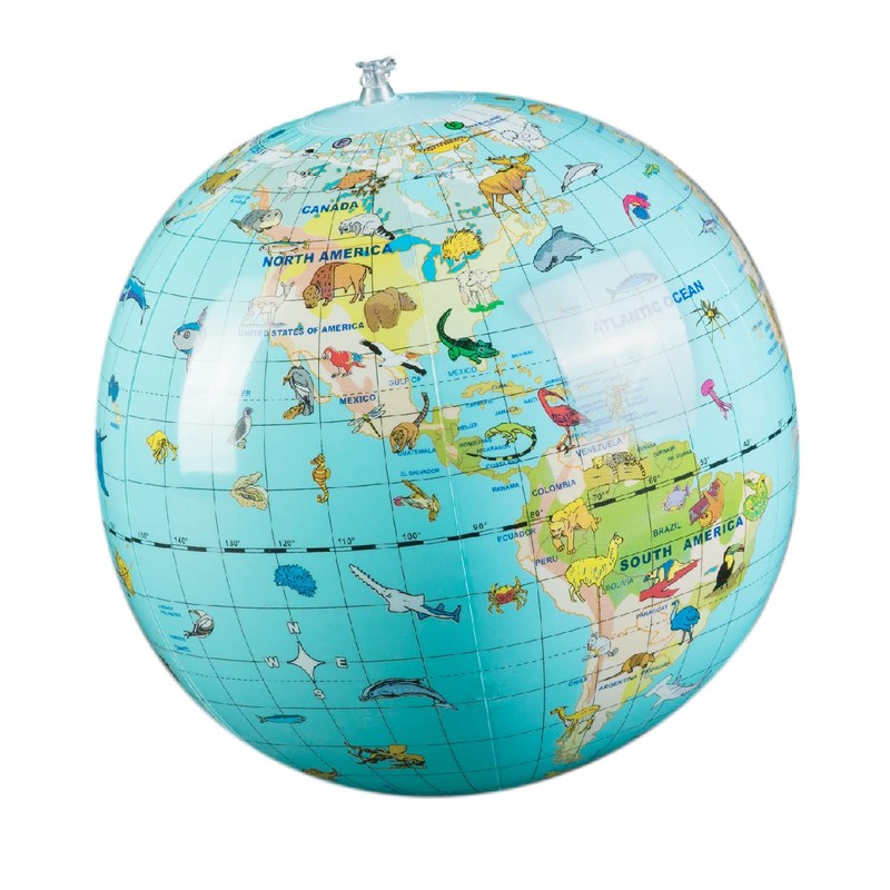 Bonernund Carry CY057B Planet Ball, Animals Continent, 11.8 inches (30