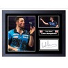 Stunning Quality Luke Humphries Signed/Autographed Print. Darts. (A4 Print 29.7cm