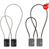 SISAV 2 Pack Long 50cm Cable Lock with 4 Digit