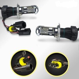 Innovited HID Xenon H4 9003 12000K Bi xenon HI/LO HID Replacement Bulbs (1 Pair)