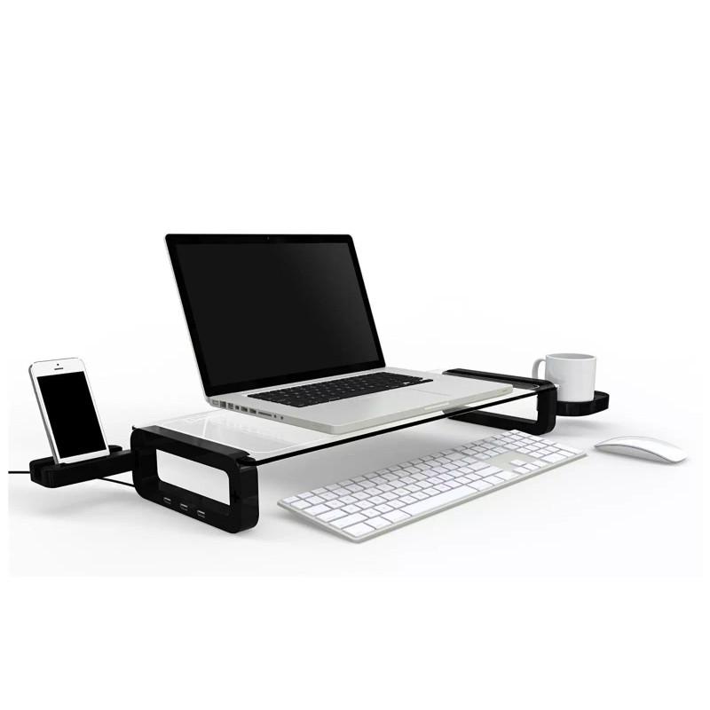 U-board UBOARD SMART - Tempered Glass imac Monitor Stand Shelf