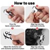 UYECOVE 1/2 Inch Drive Ratchet, Flex Head Ratchet 1/2 Ratchet