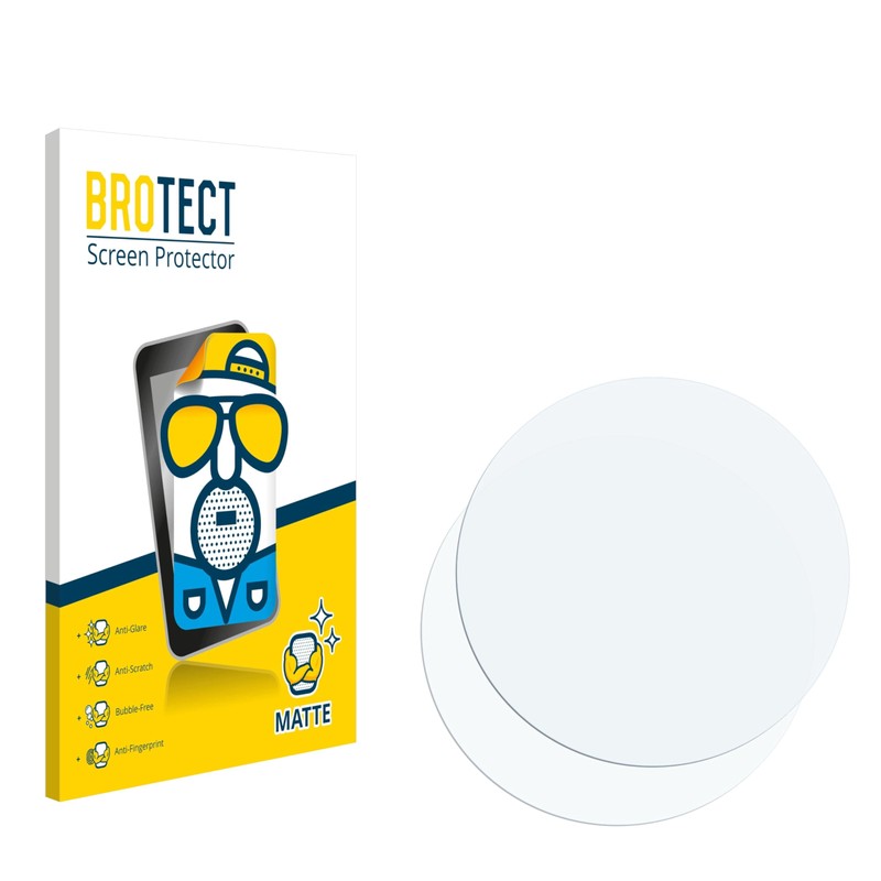 BROTECT Anti-Glare Screen Protector for Garmin Fenix 8 Solar (47mm)