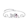 PARYFO Sterling Silver Bracelet - Koala/Butterfly/Horse/Heart/Angel - Cute Animal Jewellery