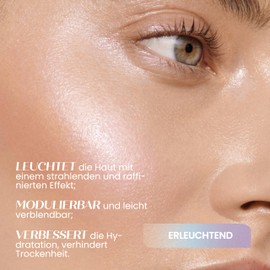 Senso Naturale Nourishing Solid Contouring Face Illuminator, Contour Pen with Shea Butter, Murumuru, Cocoa and Precious Vegetable Oils, 100% Natural and Vegan (Crystal Glow (Transparent White)