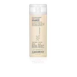 GIOVANNI Eco Chic Golden Wheat Deep Cleanse Shampoo, 8.5 oz. - Deep Cleansing With Botanical Oils, Spearmint Oil + Aloe Vera, Normal To Oily Hair
