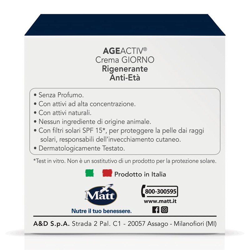 Matt - Age Activ Regenerating Face Cream Anti-Age Day -