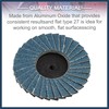 INFINAUTO 10pcs 2 Inch High Density Flap Disc Sanding Grinding