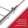 SPARES2GO Universal Adjustable BBQ Grill Shelf for All Makes of