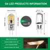 Sriomny G4 LED Bulbs 12V 2W [10-Pack] 3000K Warm White,