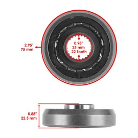 Caltric Starter Clutch One Way Bearing Sprag for Honda TRX450ER 2006-2009 2012-2014