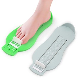 Dispositivo de Medición para Niños Tabla de Medición de Pies para Niños Calibrador de Zapatos Medidor de Pie Profesional (Azul Claro)