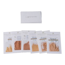 Eco Minerals Mineral Makeup Sample Pack, Medium/Tanned - Fresh/Dewy