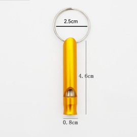 nafengldf 7Pcs Dog Training Whistle - Dog Whistle with Loud, Solid Tone & Far Reaching Sound - Ideal High-Frequency Long-Distance Dog Recall Whistle for Pet Behavior Control with Metal Keychain