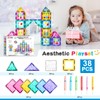 Magnetic Tiles DIY Window Arts and Craft Kit Kids Games