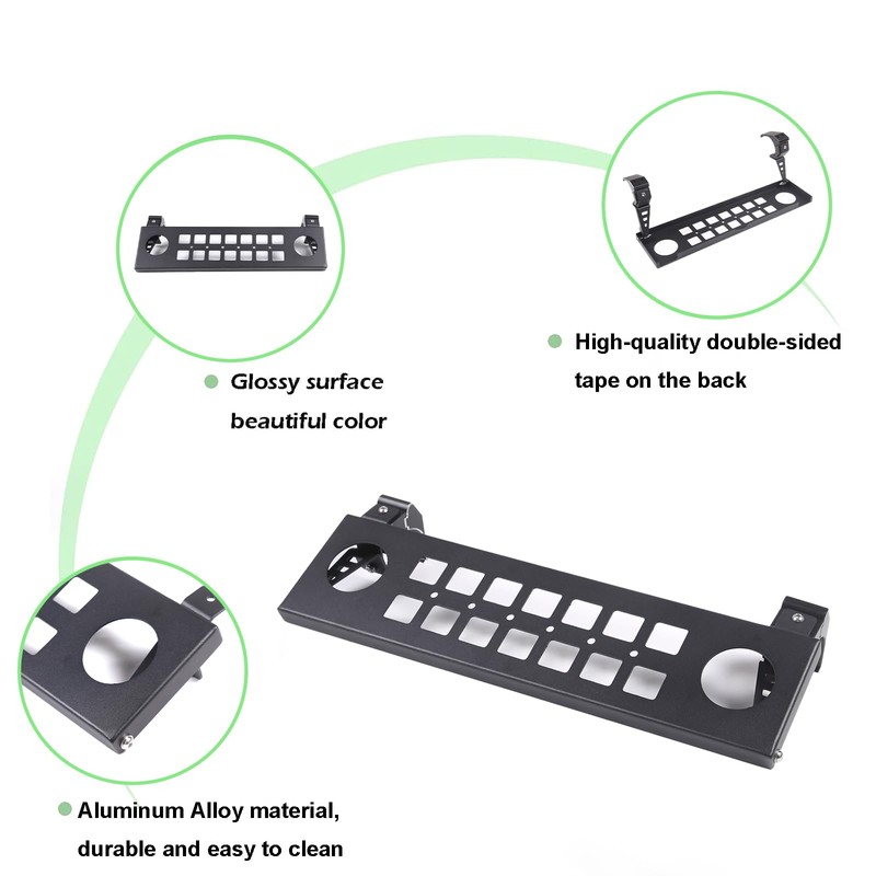 PIUGILH Co-Pilot Dashboard Storage Tray Rack Compatible with Land Rover
