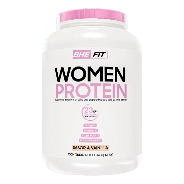 Proteina Bhp She Fit 3lb Proteina Para Mujer Los Sabor