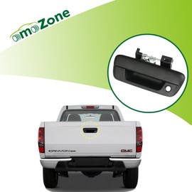omoZone Tailgate Handle Liftgate Latch Handle with Keyhole Compatible with 2004-2012 Chevy Colorado GMC Canyon Isuzu i-280 i-290 i-350 i-370 Replaces 97319416 GM1915118 80584