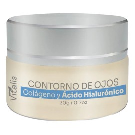 Contorno De Ojos: Acido Hialurónico +colageno Arrugas Ojeras