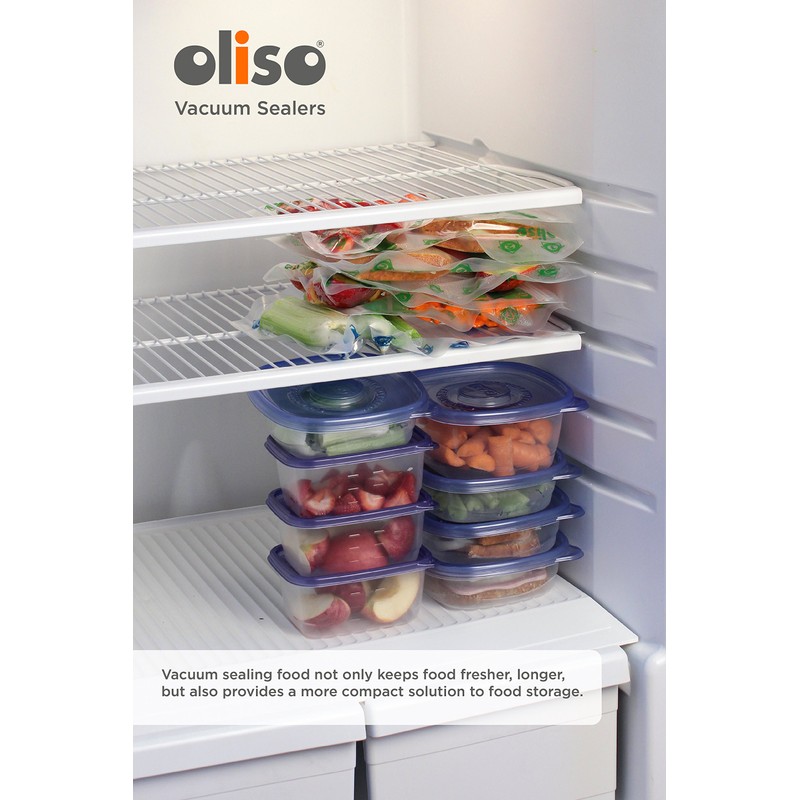 Oliso Pro VAC-SNAP Food Storage Bags for Oliso Vacuum Sealers