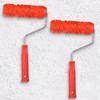 2 Pcs 7-Inch Textured Paint Roller for Wall, Drywall Texture