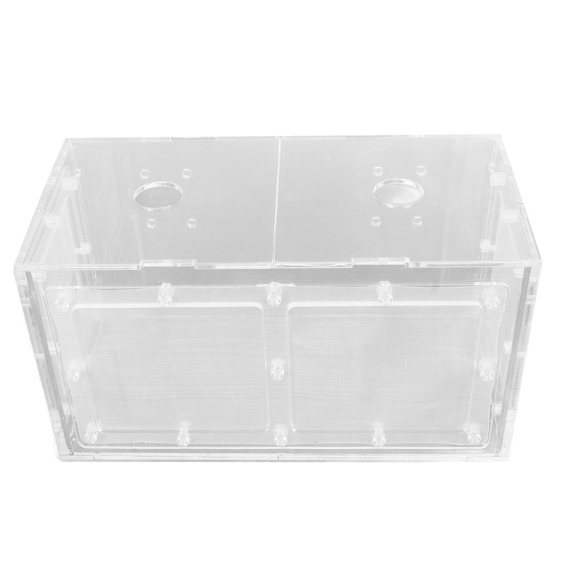 Fish Breeding Isolation Box Transparent Mesh Side Fish Tank Incubator