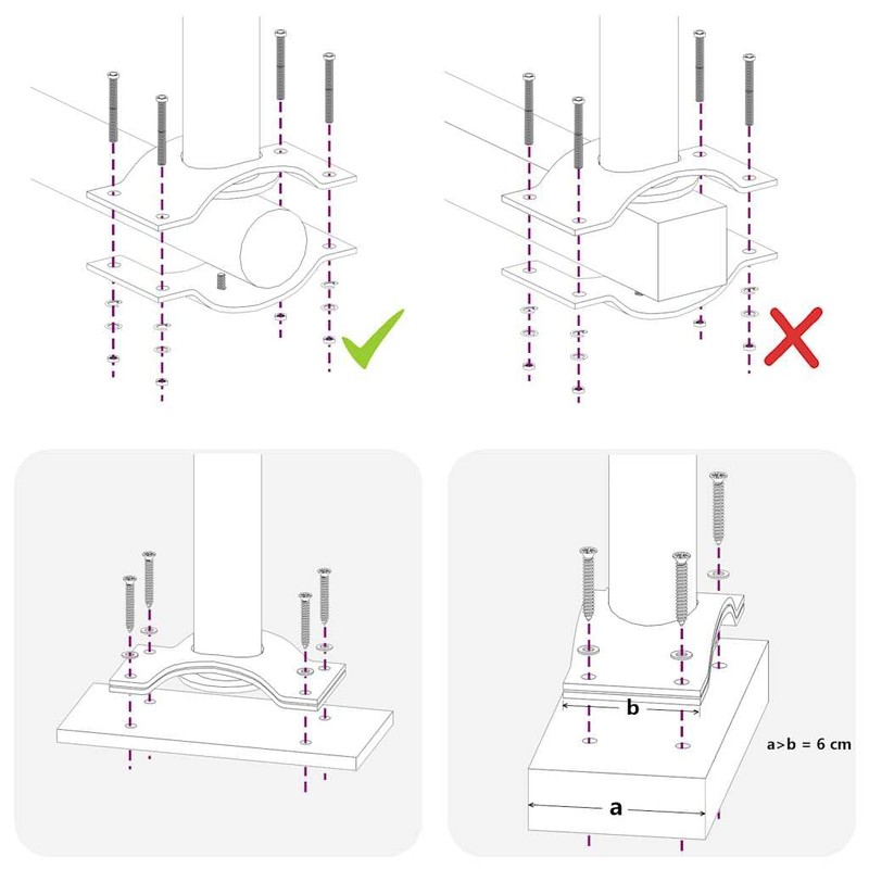 vidaXL Side Awning Cream Screen, Grey Stand