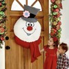 Christmas Tree Topper Singing Snowman Hugger for Winter Party Holiday