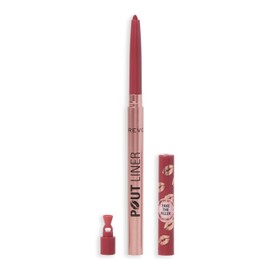 Revolution Beauty, Pout Bomb Plumping Lip Liner, Long Lasting Lip Shaper with Hyaluronic Acid & Vitamin E, Vegan & Cruelty-Free, Warm Peach Orange