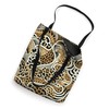 Leopard Print Animals Safari Africa Nature Boho Art Tote Bag