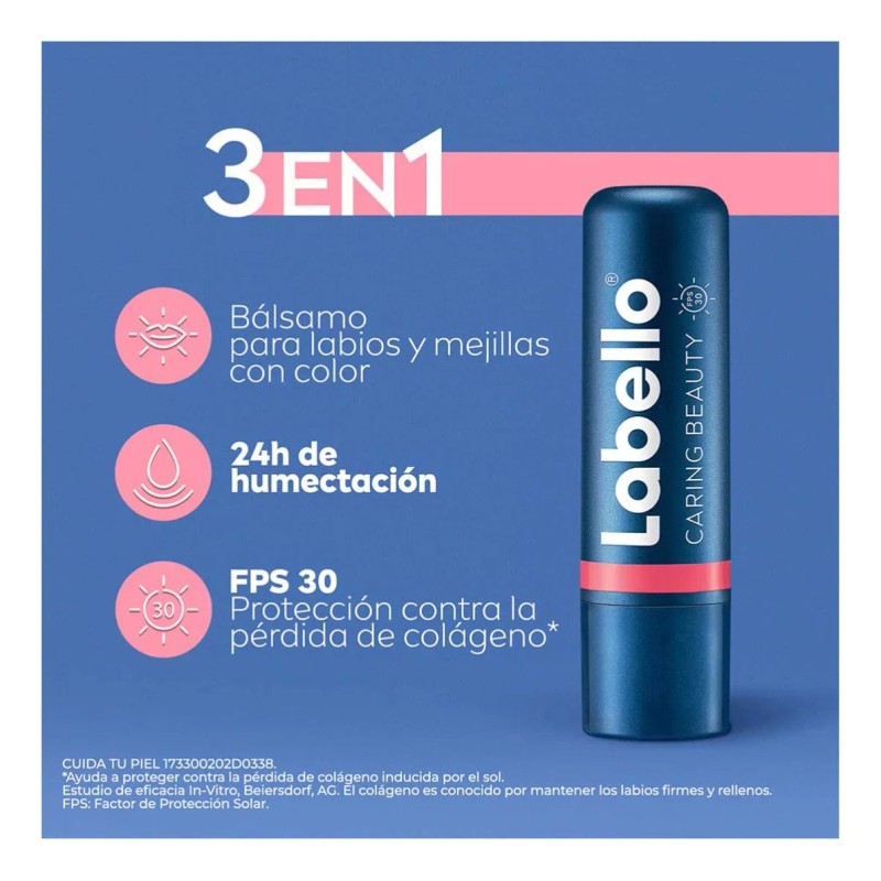 Labello Caring Beauty Rose 4.8gr