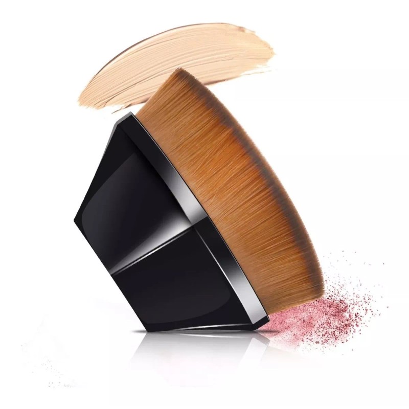 Unic Brocha Para Maquillaje De Base, Brocha Plana Facial Kabuki