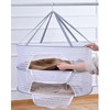 DIZLAS Flat Drying Net, 2 Tiers, Clothes Drying Net, Flat