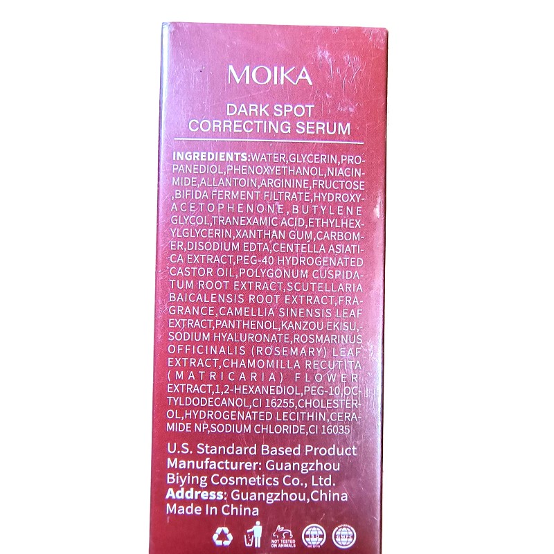 Moika Niacinamide 10% With 4% TXA Dark Spot Correcting Serum