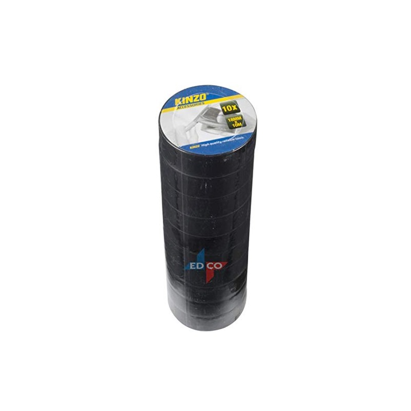 KINZO PVC 871125279533 Isolate Tape Roll Black