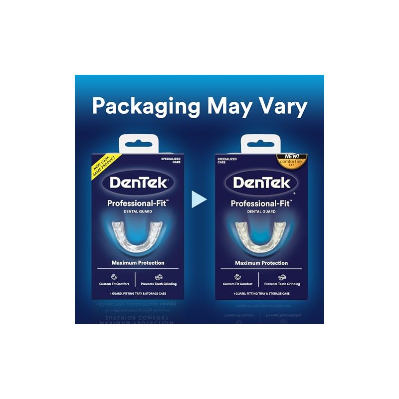 DenTek - Protector dental de máxima protección con ajuste profesional