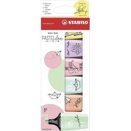 STABILO BOSS mini con 6 colores pastel